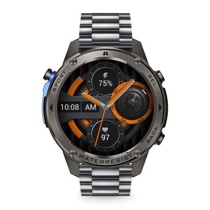 Aligator AW12BK - Pametni sat Watch sa GPS-om, baterija 500 mAh, IP69K, crne boje