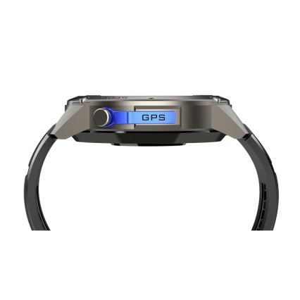 Aligator AW12BK - Pametni sat Watch sa GPS-om, baterija 500 mAh, IP69K, crne boje