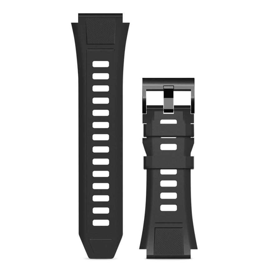 Aligator AW12BK - Pametni sat Watch sa GPS-om, baterija 500 mAh, IP69K, crne boje
