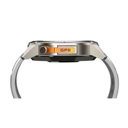 Aligator AW12SR - pametni sat s GPS-om, baterija 500 mAh, IP69K, srebrna