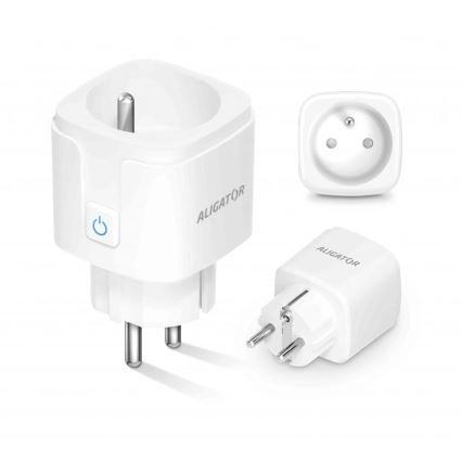 Aligator WAL001 - Pametna utičnica 3680W/230V/Tip E/16A Wi-Fi Tuya