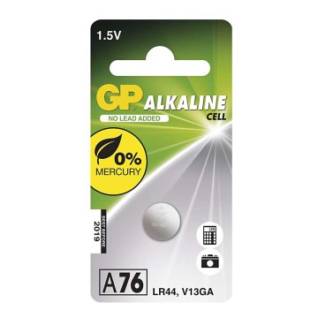Alkalna dugmićasta baterija A76 GP ALKALINE 1,5V/110 mAh