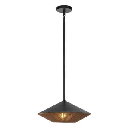 Alora Mood - Luster na šipci DAPHNE 1xE27/60W/230V prečnik 38,1 cm crna