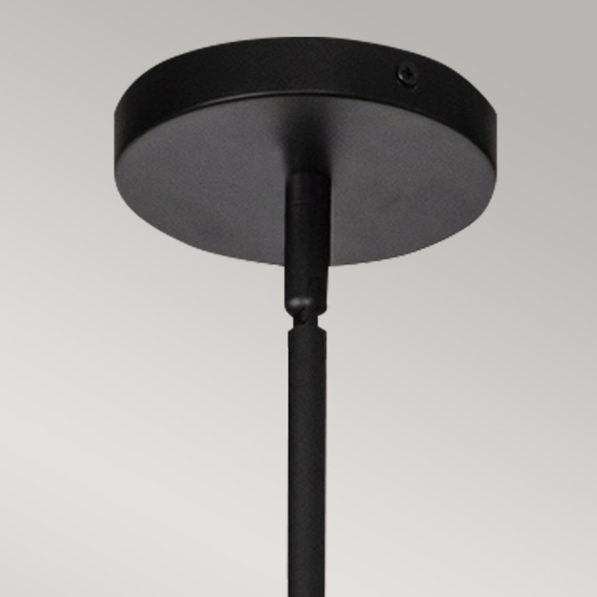 Alora Mood - Luster na šipci DAPHNE 1xE27/60W/230V prečnik 38,1 cm crna