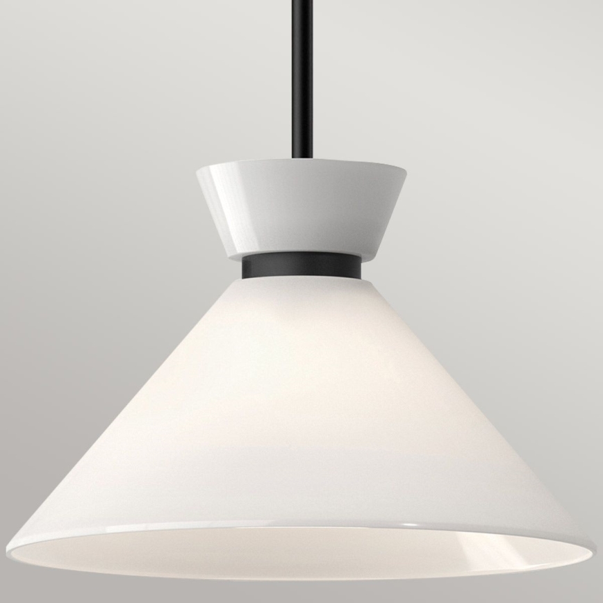 Alora Mood - Luster na šipci HALSTON 1xE27/60W/230V crna