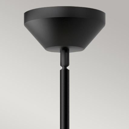 Alora Mood - Luster na šipci HALSTON 1xE27/60W/230V crna