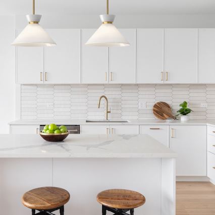 Alora Mood - Luster na šipci HALSTON 1xE27/60W/230V zlatna