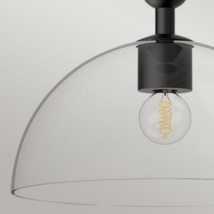 Alora Mood - Luster na šipci JUDE 1xE27/60W/230V crna
