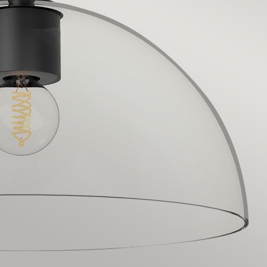 Alora Mood - Plafonsko svetlo JUDE 1xE27/60W/230V prečnik 30,5 cm crno