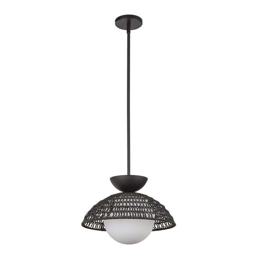 Alora Mood - Luster na stalku PERTH 1xE27/60W/230V prečnik 37,5 cm crna