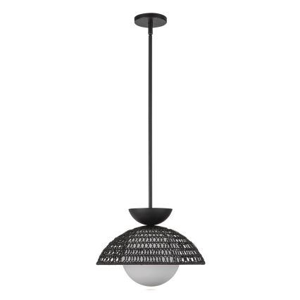 Alora Mood - Luster na stalku PERTH 1xE27/60W/230V prečnik 37,5 cm crna
