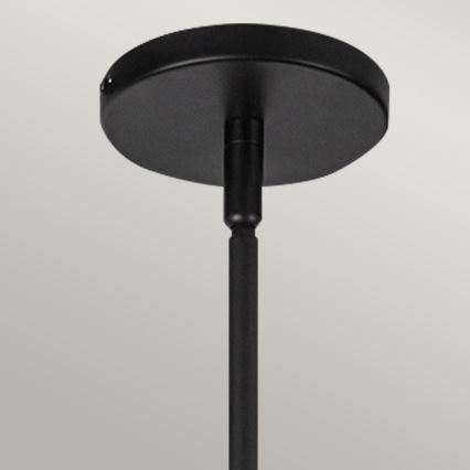 Alora Mood - Luster na stalku PERTH 1xE27/60W/230V prečnik 37,5 cm crna