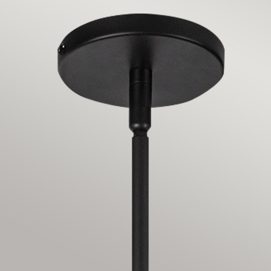 Alora Mood - Luster na stalku PERTH 1xE27/60W/230V prečnik 37,5 cm crna