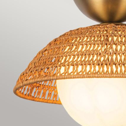 Alora Mood - Luster na šipci PERTH 1xE27/60W/230V prečnik 37,5 cm zlatna