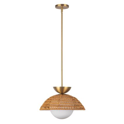 Alora Mood - Luster na šipci PERTH 1xE27/60W/230V prečnik 37,5 cm zlatna