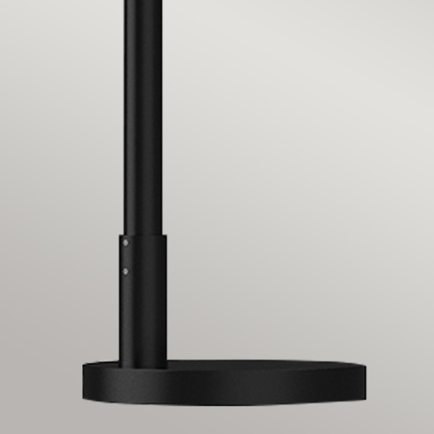 Alora Mood - Stojeća lampa REMYCK 1xE27/60W/230V crna