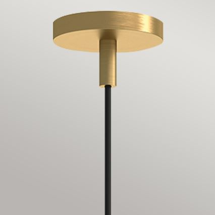 Alora Mood - Luster na sajli REMYCK 1xE27/60W/230V Ø 34,3 cm zlatna
