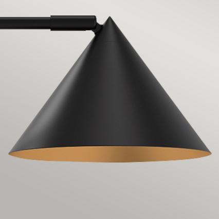 Alora Mood - Stona lampa REMYCK 1xE27/60W/230V crna