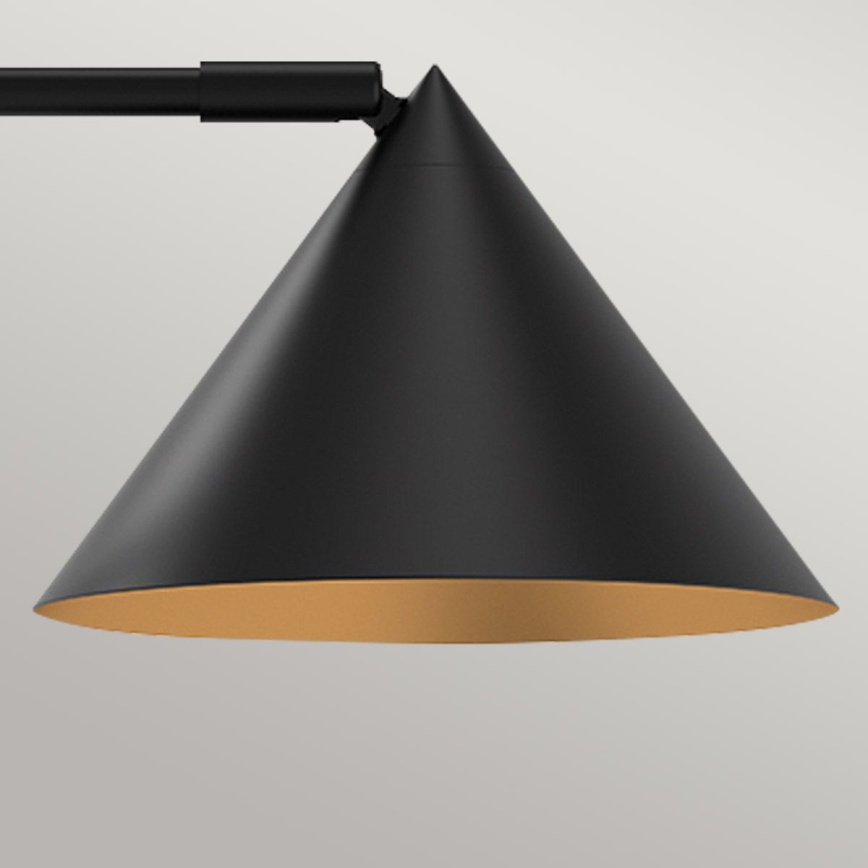 Alora Mood - Stona lampa REMYCK 1xE27/60W/230V crna