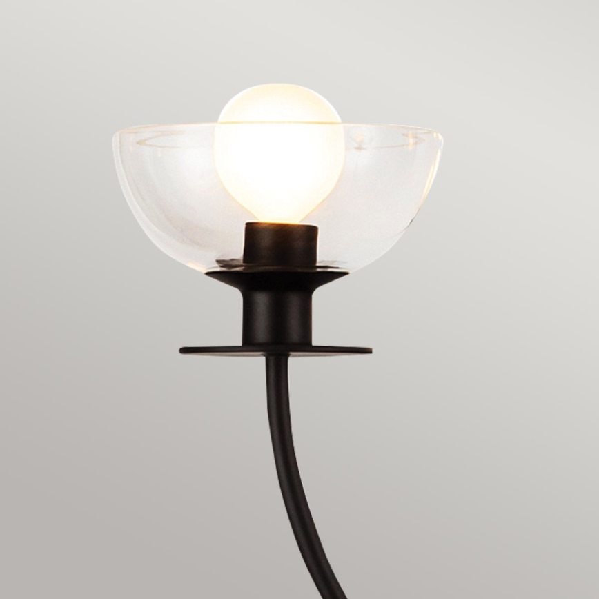 Alora Mood - Luster na šipci SYLVIA 4xE14/40W/230V crna