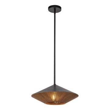 Alora Mood - Luster na šipci DAPHNE 1xE27/60W/230V prečnik 38,1 cm crna