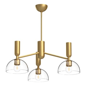Alora Mood - Luster na šipci JUDE 3xE27/60W/230V prečnik 96,8 cm mesing
