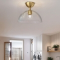 Alora Mood - Plafonsko svetlo JUDE 1xE27/60W/230V prečnik 30,5 cm mesing