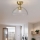 Alora Mood - Plafonsko svetlo JUDE 1xE27/60W/230V prečnik 30,5 cm mesing