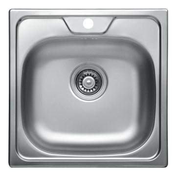 ALVEUS 1074634 - Kuhinjski sudoper ALLUX 48x48 cm inox/satin