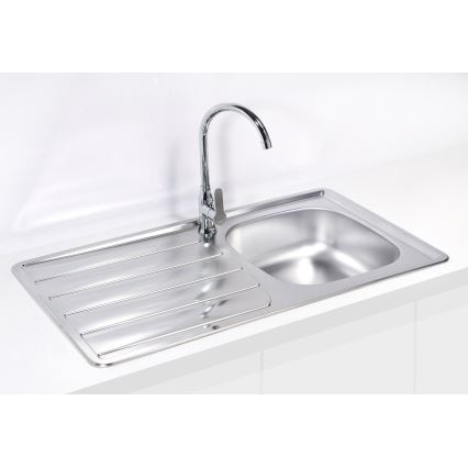 ALVEUS 1098938 - Kuhinjski sudoper ZOOM 79x50 cm saten, za ugradnju odozgo