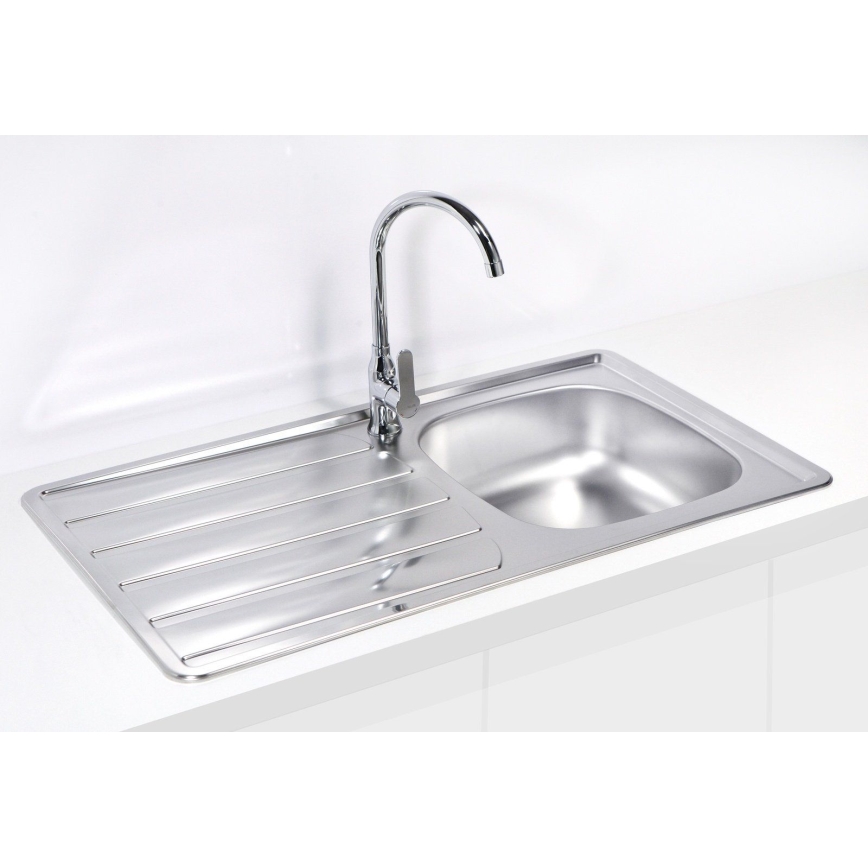 ALVEUS 1098938 - Kuhinjski sudoper ZOOM 79x50 cm saten, za ugradnju odozgo