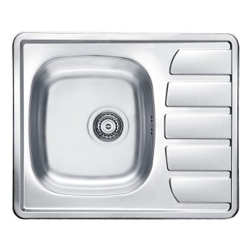 ALVEUS 1098940 - Kuhinjski sudoper ZOOM 61,5x50 cm satin, za ugradnju odozgo