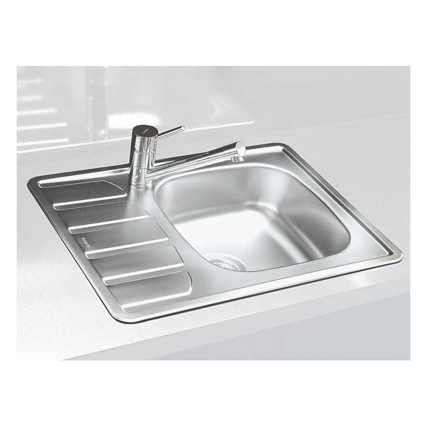 ALVEUS 1098940 - Kuhinjski sudoper ZOOM 61,5x50 cm satin, za ugradnju odozgo