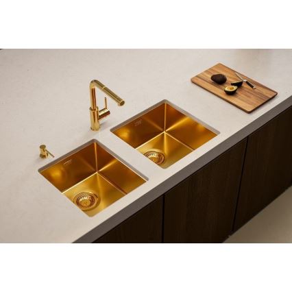 ALVEUS 1103381 - Kuhinjski sudoper QUADRIX 45x45 cm monarch bronza