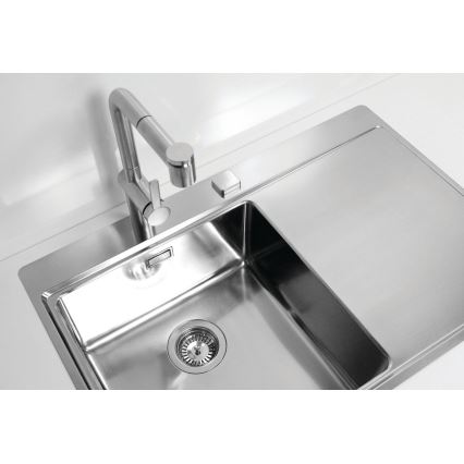 ALVEUS 1103610 - Kuhinjski sudoper PURE 79x52,5 cm satenski, levi