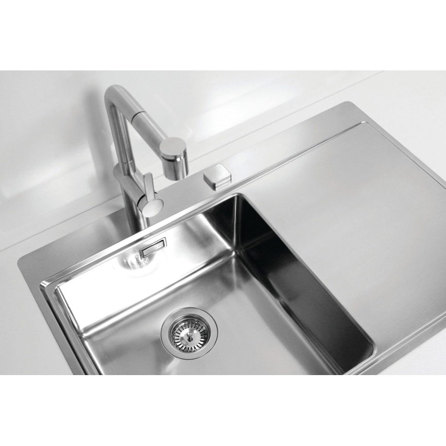 ALVEUS 1103610 - Kuhinjski sudoper PURE 79x52,5 cm satenski, levi