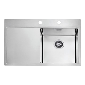 ALVEUS 1103651 - Kuhinjski sudoper PURE 79x52,5 cm, satinski, desni