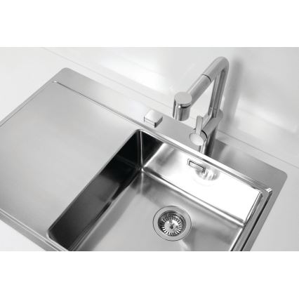 ALVEUS 1103651 - Kuhinjski sudoper PURE 79x52,5 cm, satinski, desni