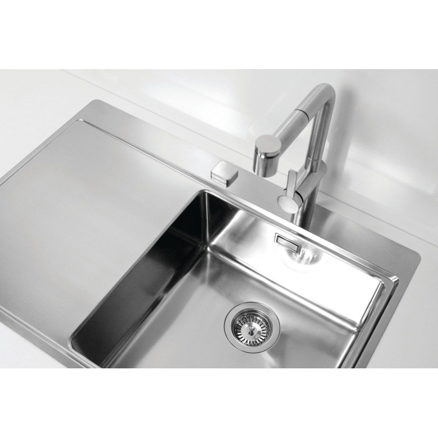 ALVEUS 1103651 - Kuhinjski sudoper PURE 79x52,5 cm, satinski, desni