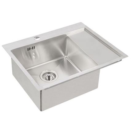 ALVEUS 1124383 - Kuhinjski sudoper QUARTO 61,5x48 cm saten