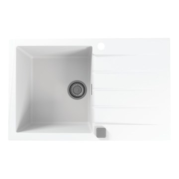 ALVEUS 1132022 - Kuhinjski sudoper CADIT 79x50 cm granit/bela