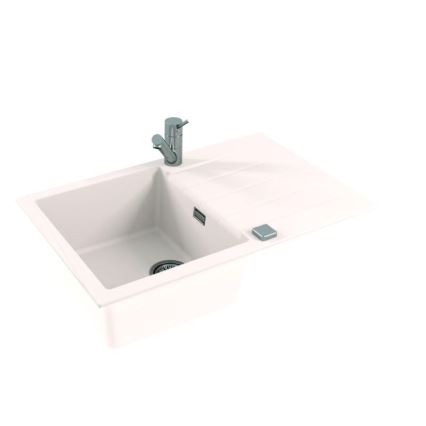 ALVEUS 1132022 - Kuhinjski sudoper CADIT 79x50 cm granit/bela