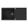 ALVEUS 1140598 - Kuhinjski sudoper CADIT 100x50 cm granit/crna