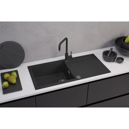 ALVEUS 1140598 - Kuhinjski sudoper CADIT 100x50 cm granit/crna