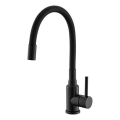 ALVEUS 1144433 - Slavina za sudoperu MINTAS sa fleksibilnim izlivom, 34 cm, mat crna