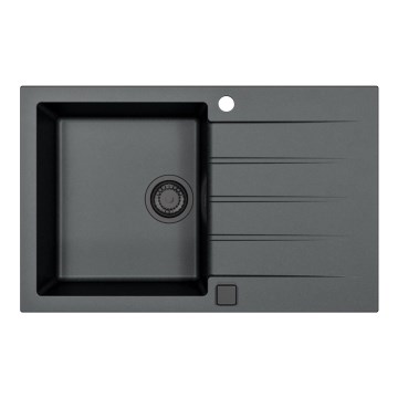 ALVEUS 1148159 - Kuhinjski sudoper CADIT 79x50 cm granit/crna