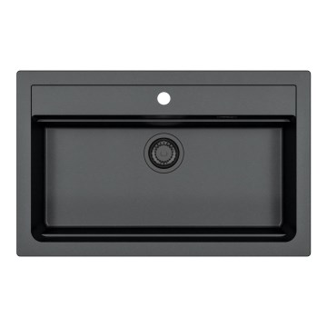 ALVEUS 1148163 - Kuhinjski sudoper ATROX 79x50 cm granit/crna