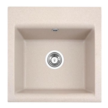 ALVEUS 1149111 - Kuhinjski sudoper GEM 50x50 cm granit/bež