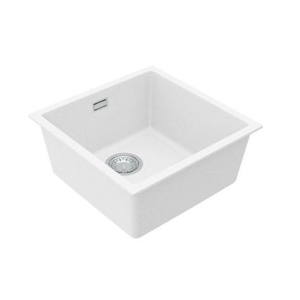 ALVEUS 1150044 - Kuhinjski sudoper OMNI 45x45 cm granit/bela