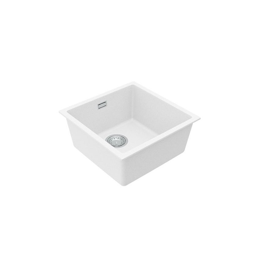 ALVEUS 1150044 - Kuhinjski sudoper OMNI 45x45 cm granit/bela